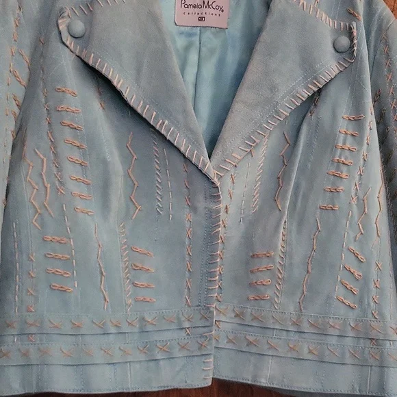 Unique Genuine Leather Jacket L - Picture 6 of 9